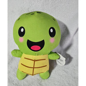 BNWT New 2022 Big Head Friends Turtle Plush Stuffed Animal Toy Happy Green 9"